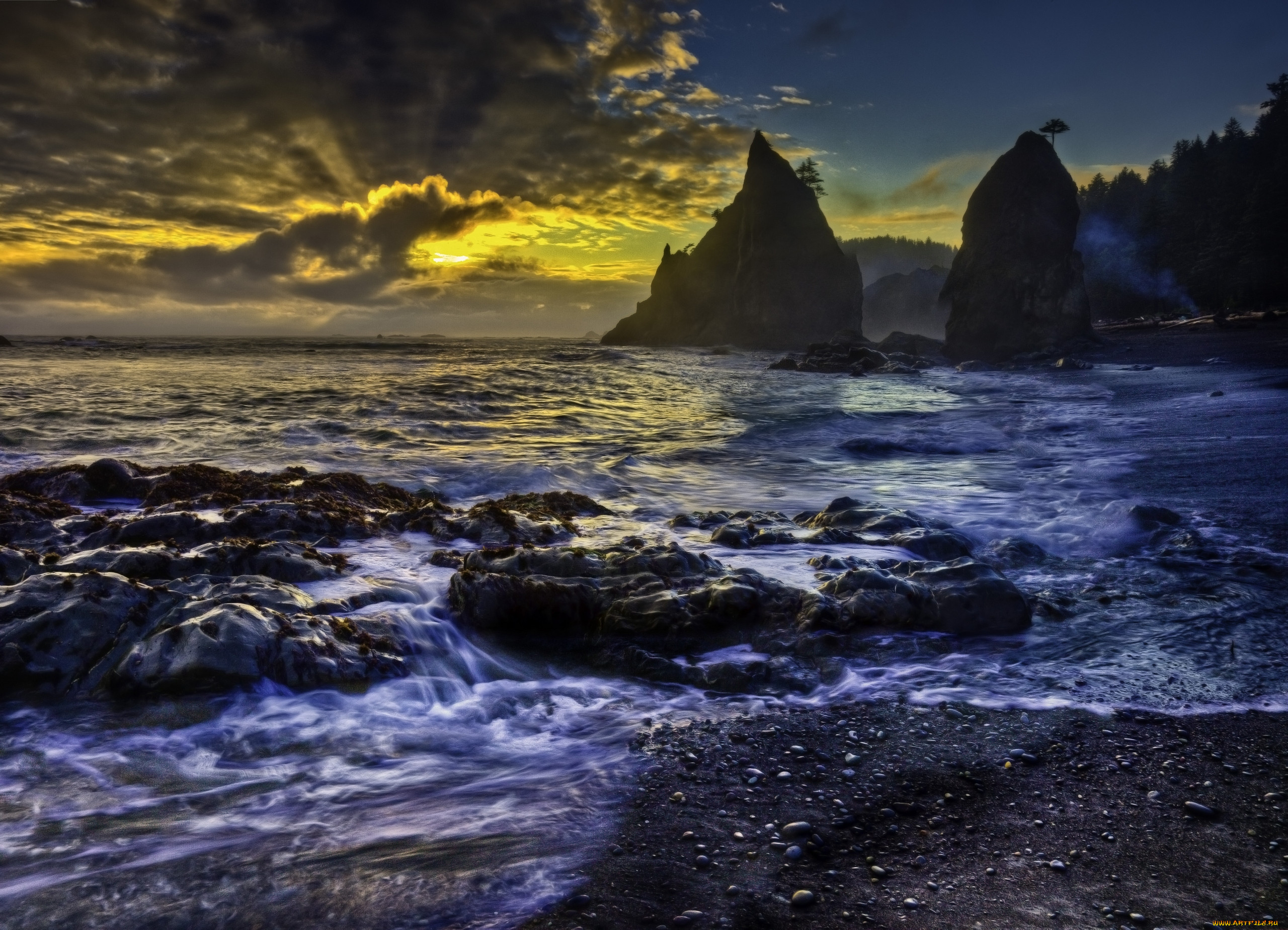 rialto, beach, olympic, national, park, washington, , , , , , , , , , , , pacific, ocean